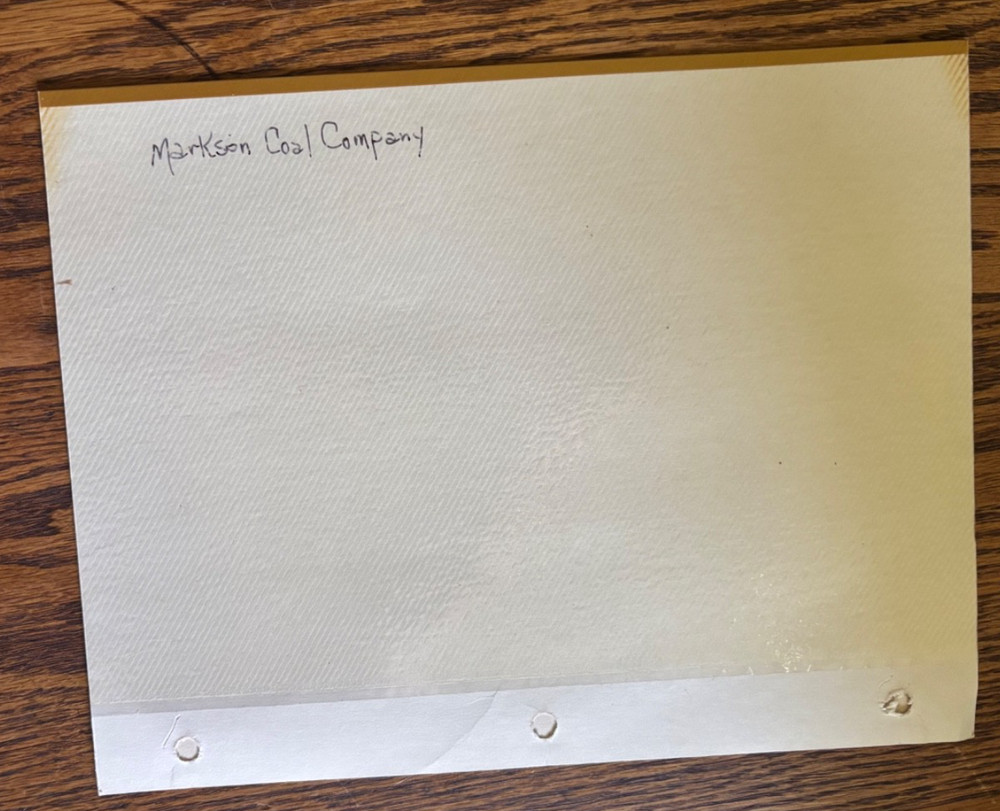 1953 Mine Safety Code + Markson Coal Co. Miner Photo – Anthracite History