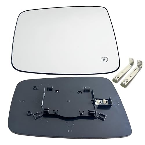 Ram Driver Left Side Heated Mirror Glass Compatible with 2009-2018 Dodge Ram