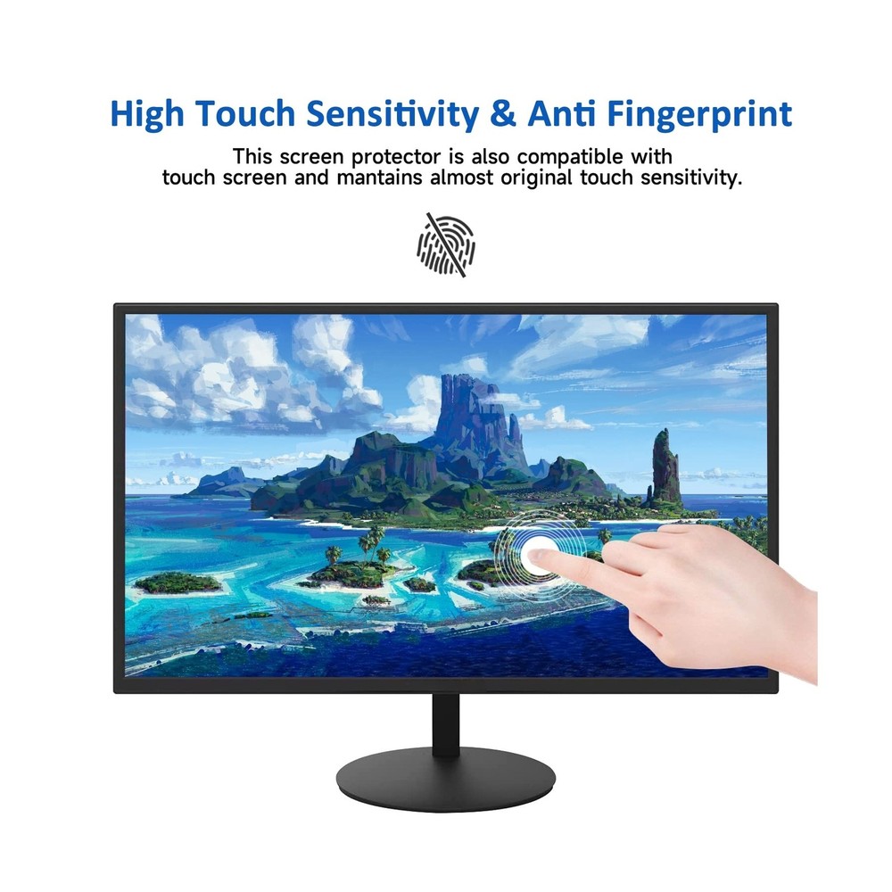 27 Inch Blue Light Blocking Computer Screen Protector, Eye Protection Screen ...