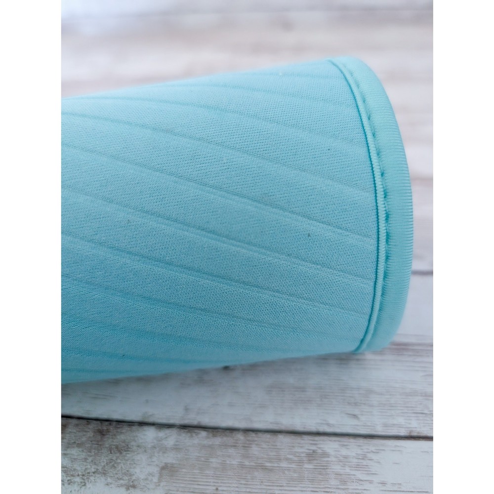 Turquoise Tone Fabric Long Bottle Insulator - Preowned