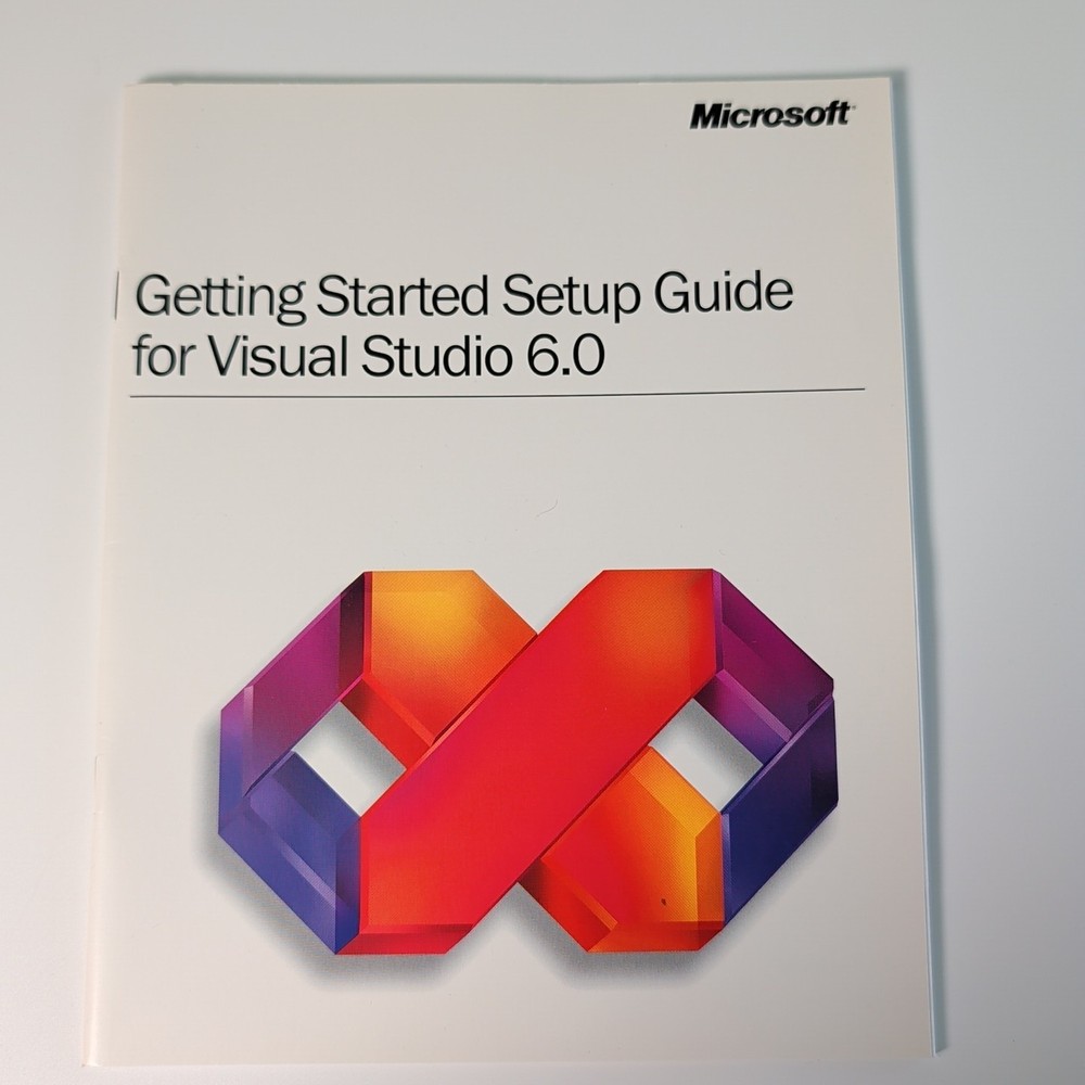 Microsoft Visual Basic 6.0 Professional Edition 203-00769 Clean Disks