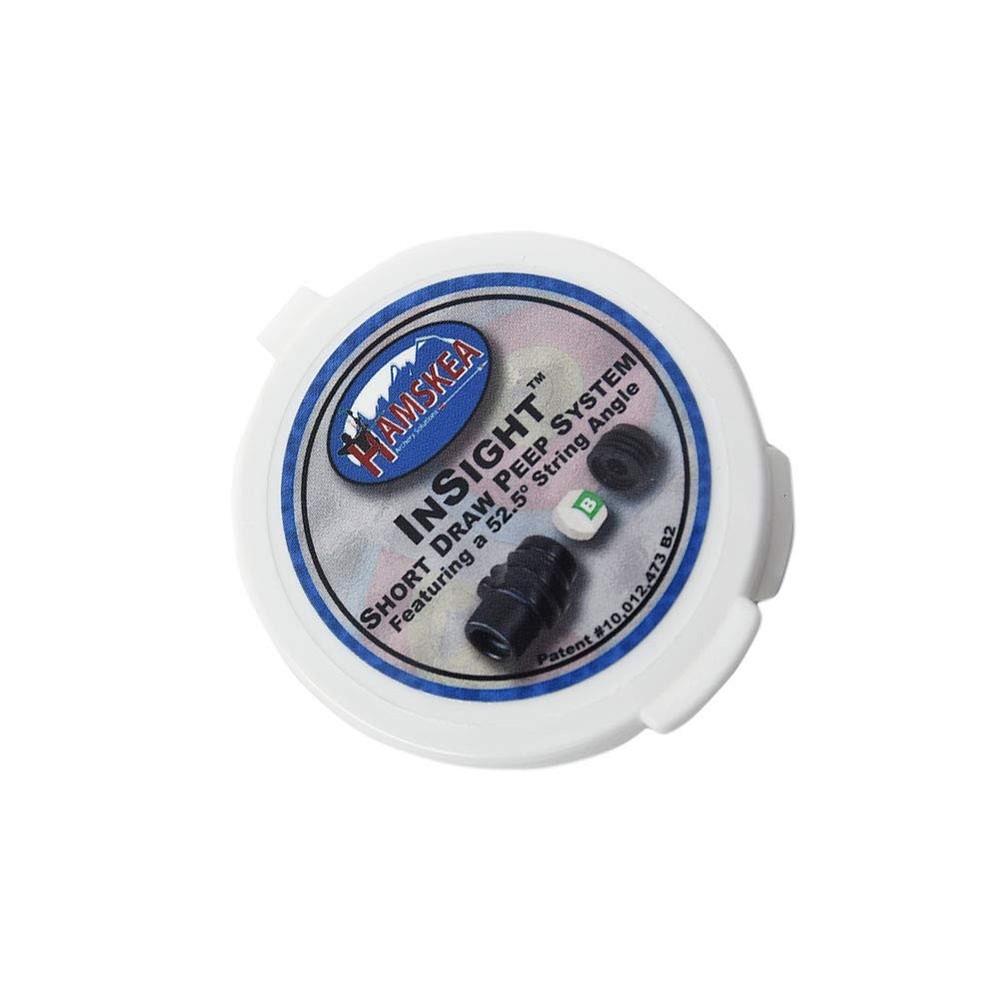 HAMSKEA ARCHERY SOLUTIONS Insight Short Draw Standard Peep Kit (SD White
