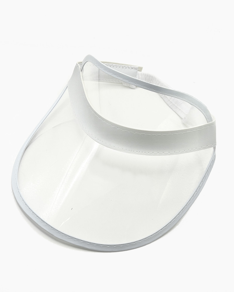 Adult's Clear Sun Visor Hat Costume Accessory