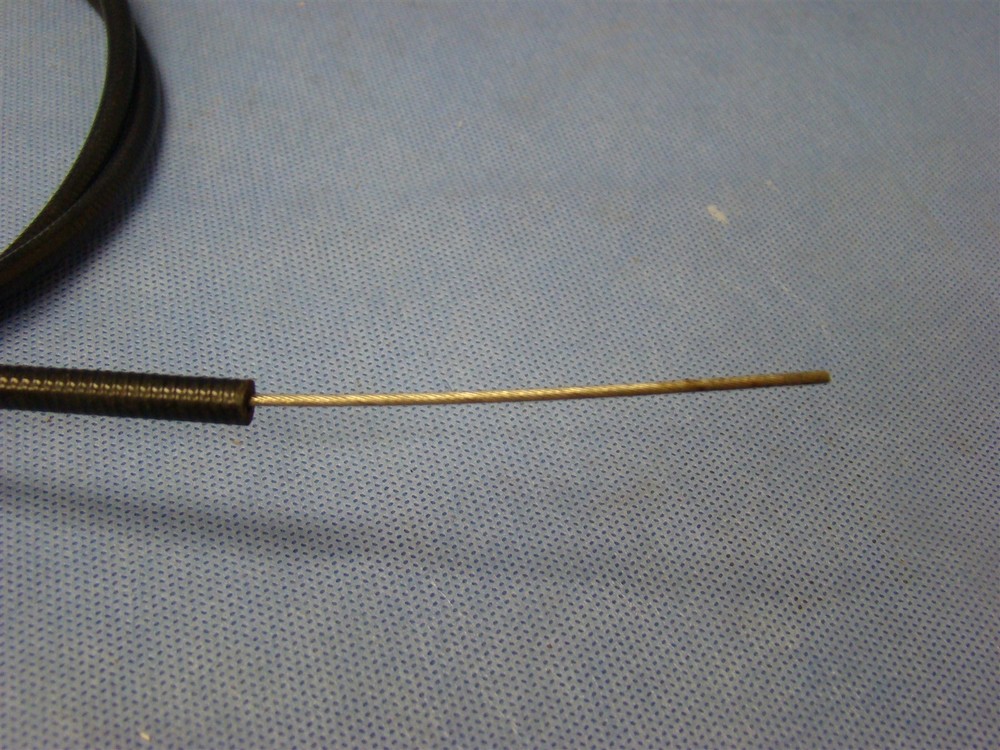 Control Cable T Handle PULL Choke 60" 5 Feet Universal CHROME Non Lock F/S