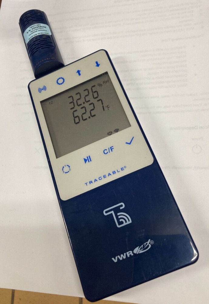 Traceable 6525/6 High-Range CO2/Temperature/Humidity Wi-Fi Data Logger - Used