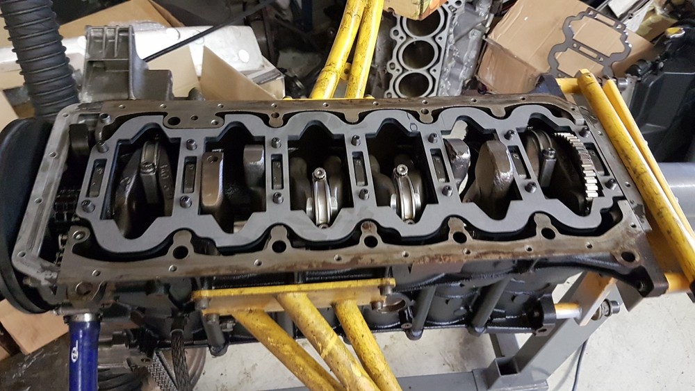 BMW S54 engine reinforcement girdle S54B32