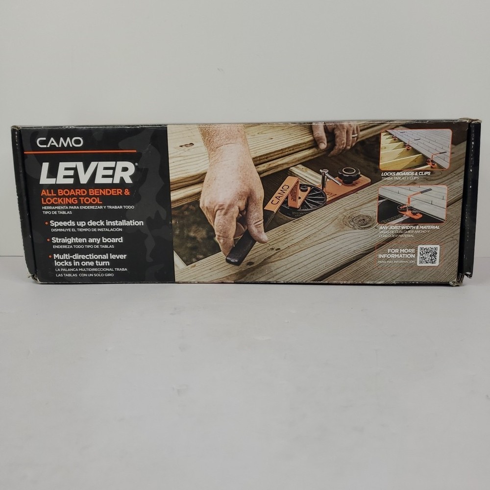 Camo Multi-Directional Hand Tool for Efficient Deck Board Locking & Adjustment