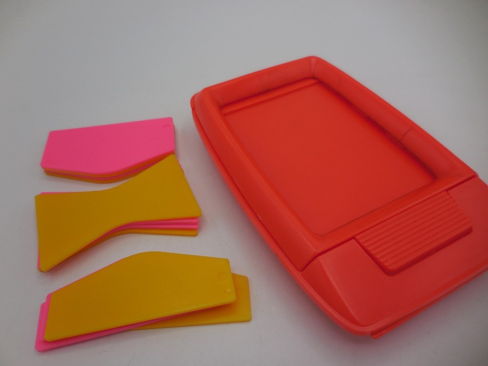 1979 Blue Box Magic Printer Interchangeable Plates Create Over 100 Pictures