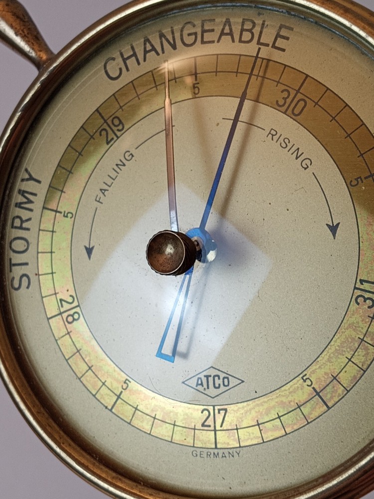 Atco Ship Barometer Vintage