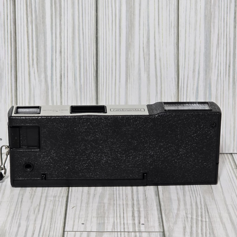 Vintage Continental ELECTROFLASH 555 Camera With Black Leather Case Untested