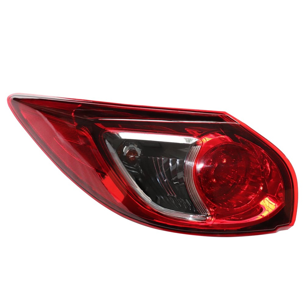 2013-2016 CX-5 Halogen Outer Tail Light Assembly Red Lens Left Side
