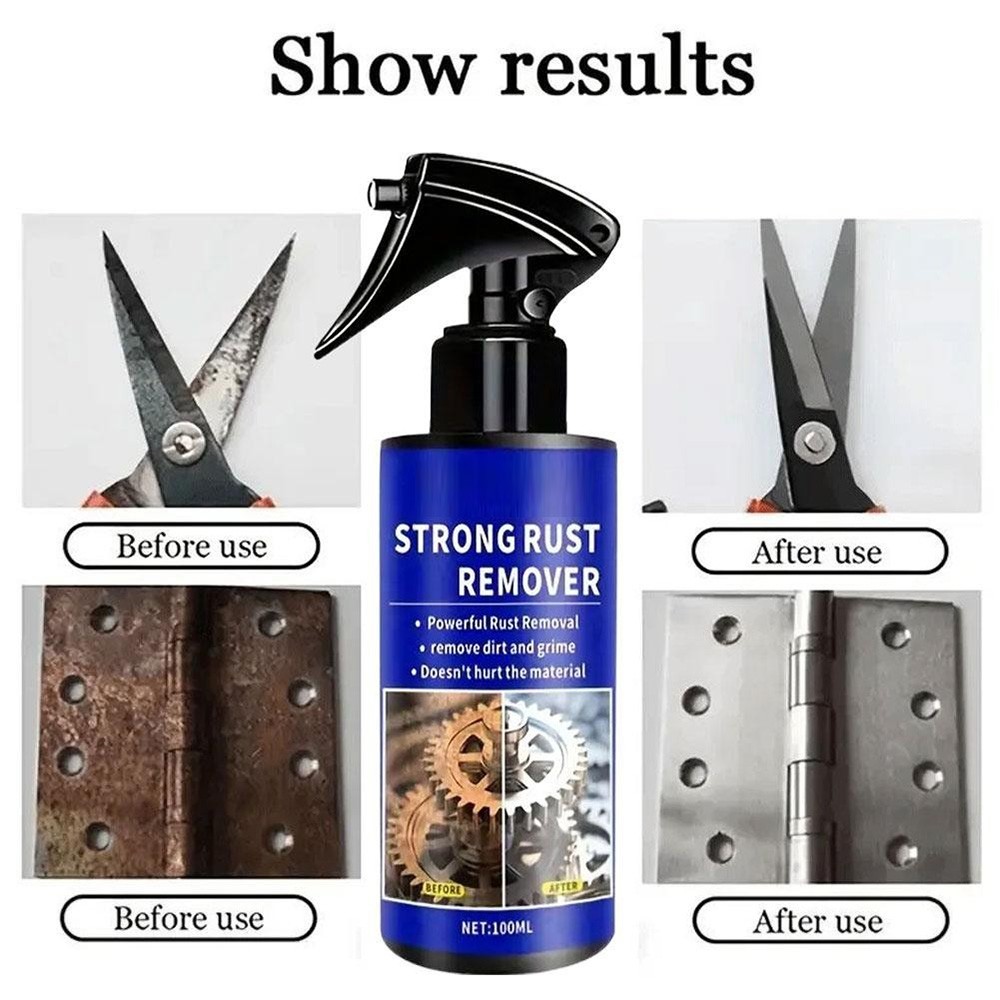 MULTI-Purpose Car Rust Removal Spray Rust Remover Rust Inhibitor Derusting Spray