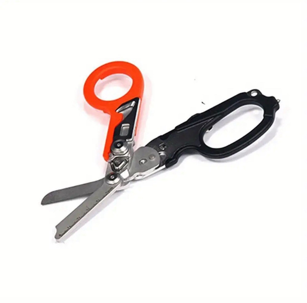 Life Saving Emt Scissors Multi Function Sharp Ring Cutter Wrench Belt Cutter