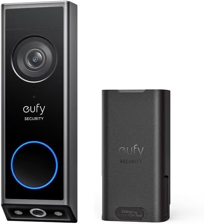 eufy Security Video Smart Lock E330, 3-in-1+ eufy Security Video Doorbell E340