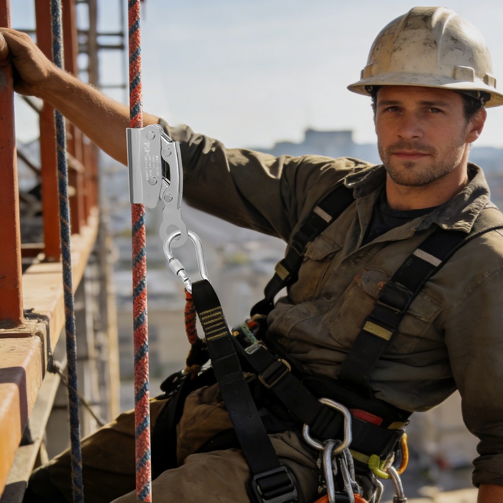 High-Strength Self-Locking Climbing Device for Fall Protection Safety