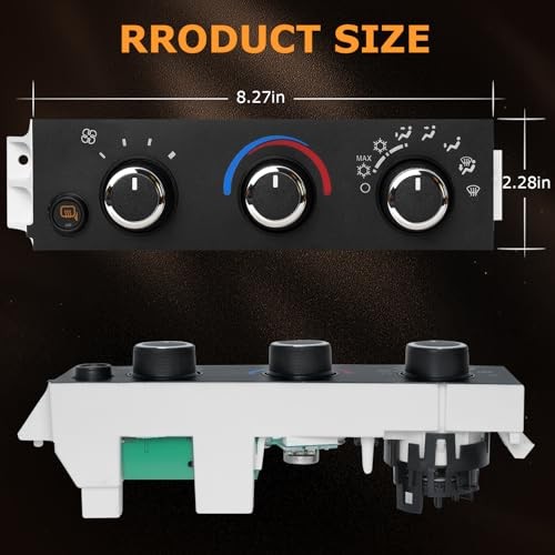 599-294 Front A/C Heater Climate Control Module Panel Compatible with Chevy