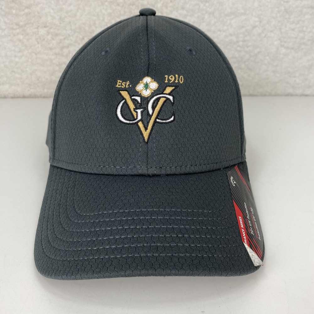 Callaway Golf Performance Series Adjustable Hat Grey Cap UV Protection NWT
