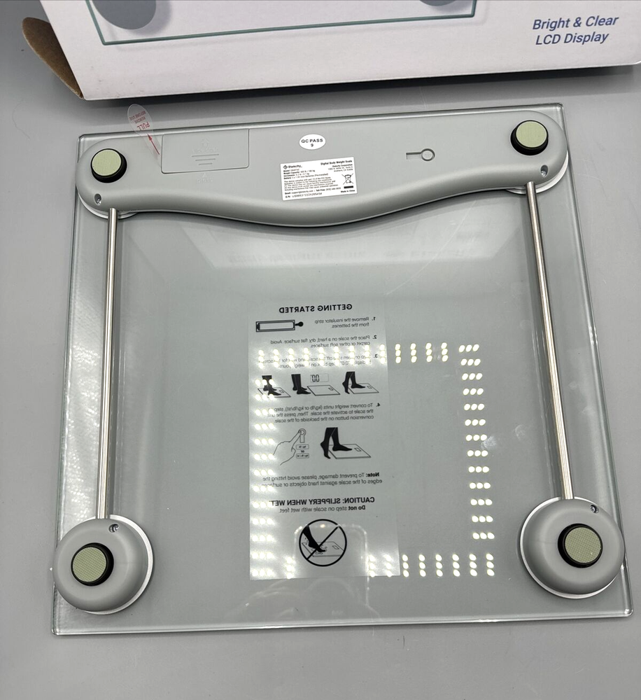 Digital Bathroom Scale for Body Weight 400lbs