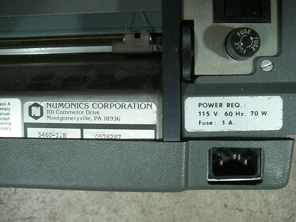 Numonics Plotter Model 5460