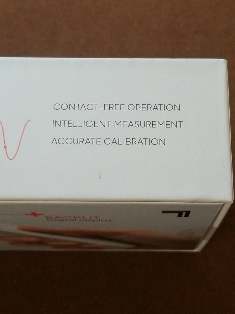 SHARPER IMAGE Digital TOUCHLESS Smart Forehead THERMOMETER