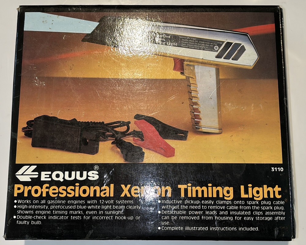 EQUUS 3032 10 Function Analyzer, 3050 Remote Start Switch, 3110 Timing Light