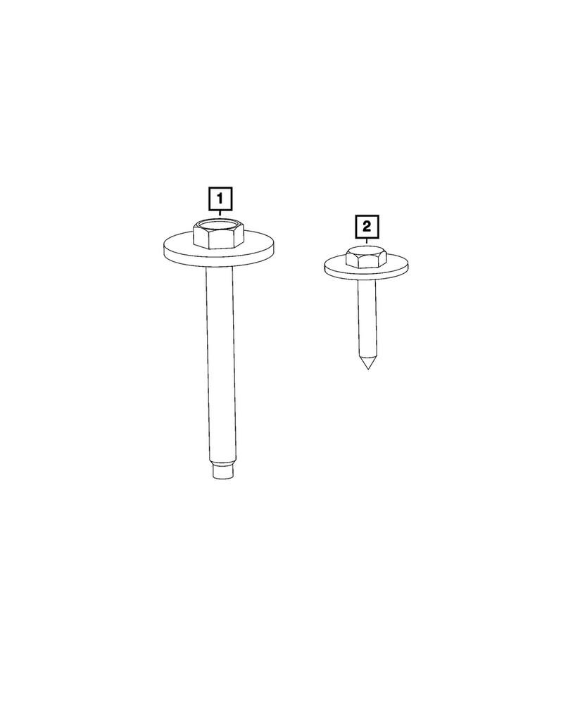 Genuine Mopar Hex Head Locking Screw 06513672AA