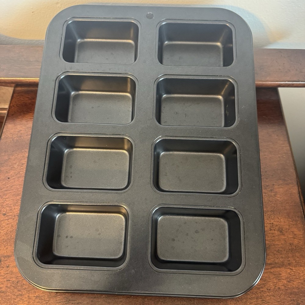 8 Cavity Nonstick Mini Loaf Nonstick Baking Pan 8 Mini Loaves