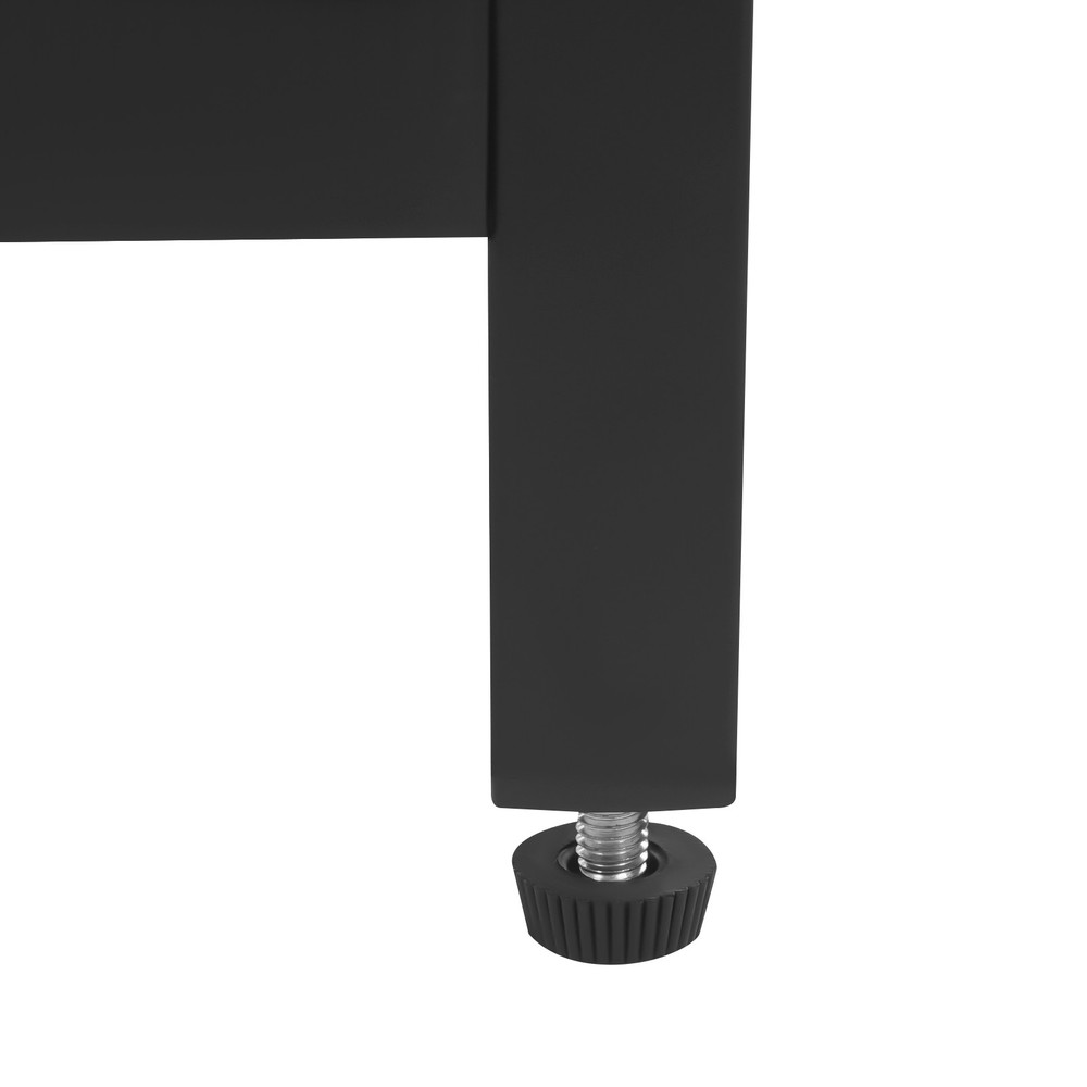 Triangular Corner Desk, Small Desk with Outlets, Free Standing Corner Table