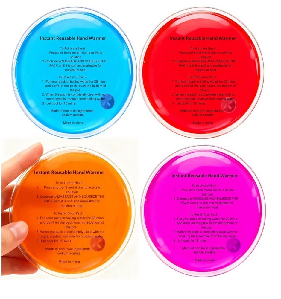 Large Reusable Hand Warmer - Round