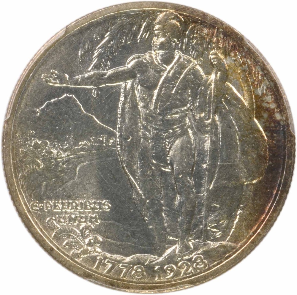 Hawaii Commemorative Silver Half Dollar 1928 MS62 PCGS