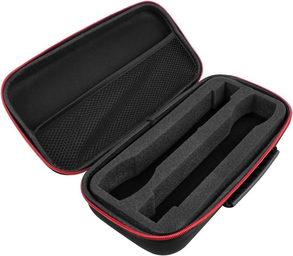 Microphone Case Double Mic Slots Storage Bag Protective for Outdoor...