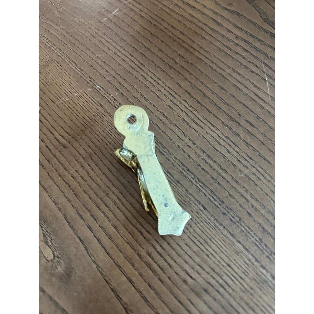 Vintage Brass Hand Note Clip