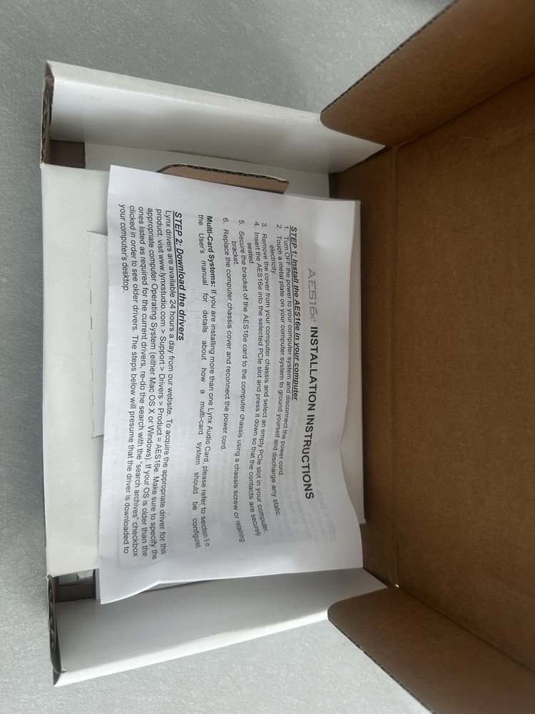 Lynx Studio Technology AES16e SRC-G