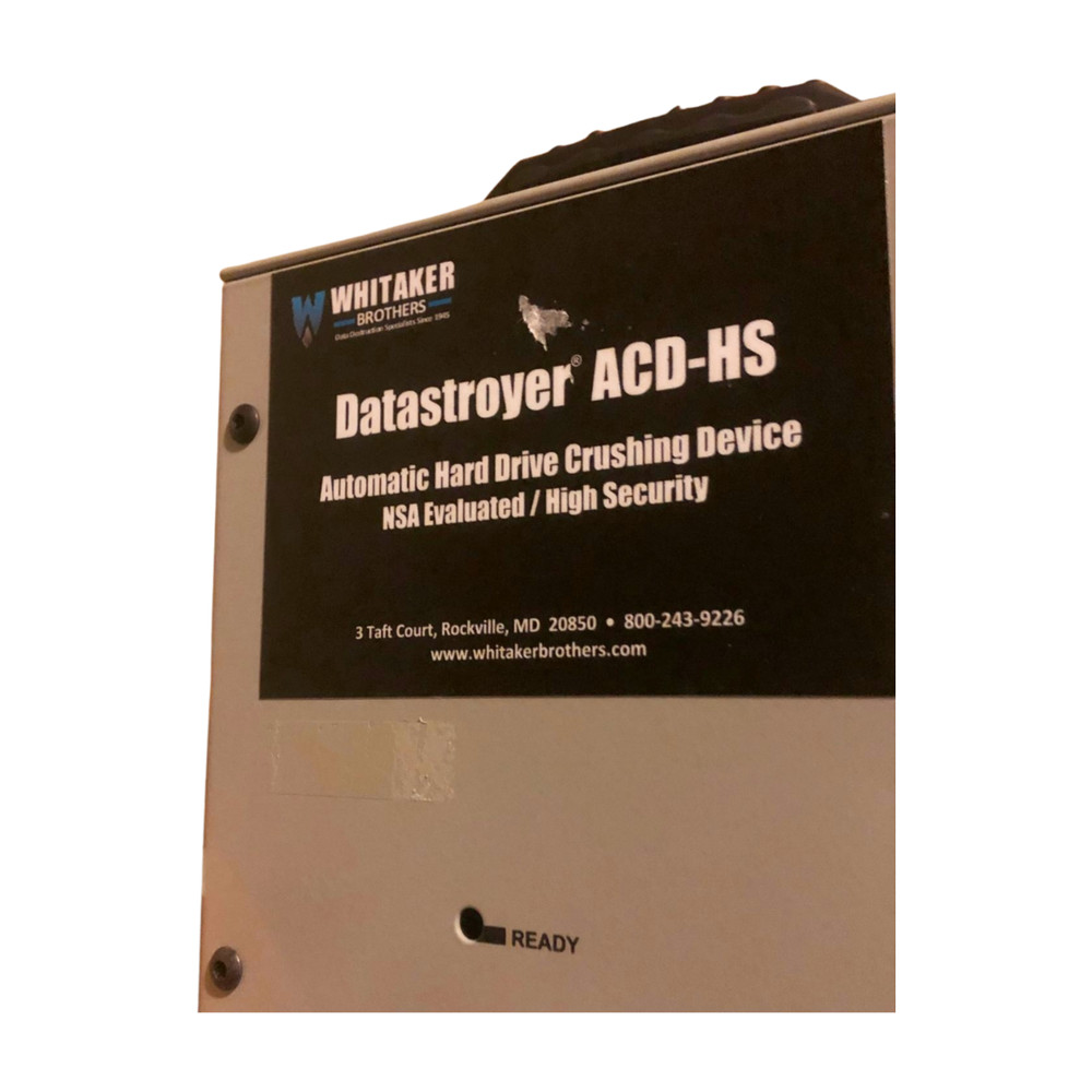 Datastroyer ACD-HS Automatic Hard Drive Crusher