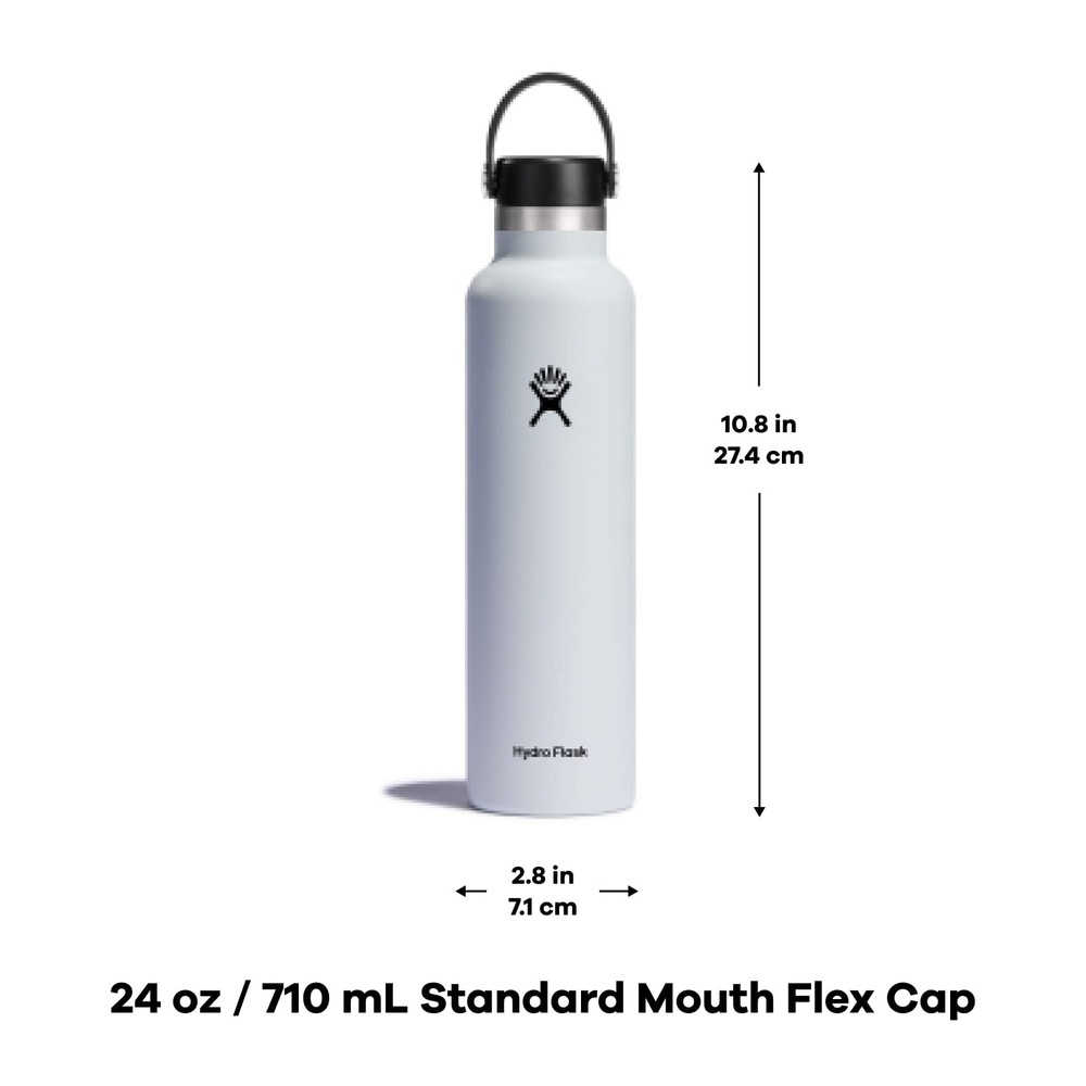 Hydro Flask Standard Flex Cap White 24 Oz