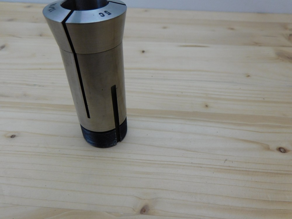 5C 13/16 Round Collet For Machining with Internal Threads