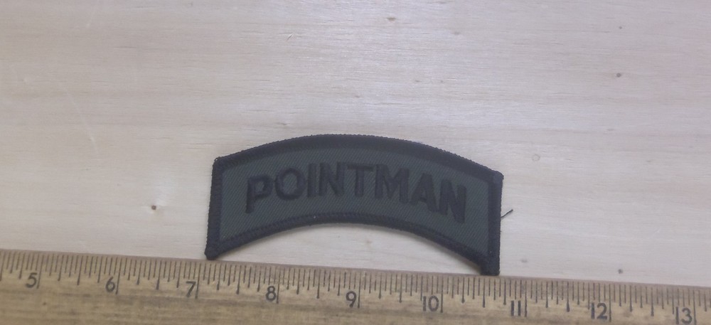 Pointman Embroidered Patch