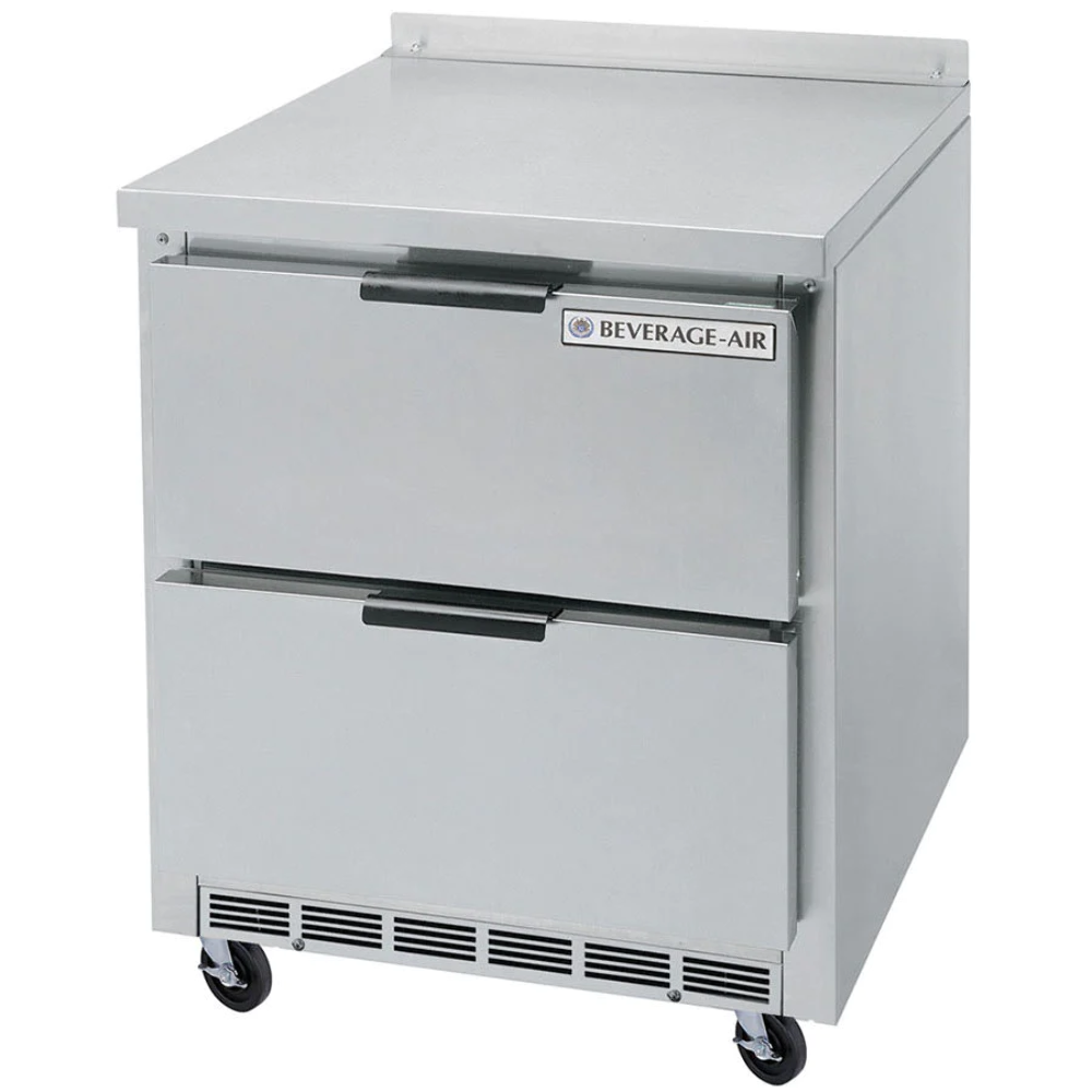 Beverage-Air 27" Two Drawer Worktop Freezer