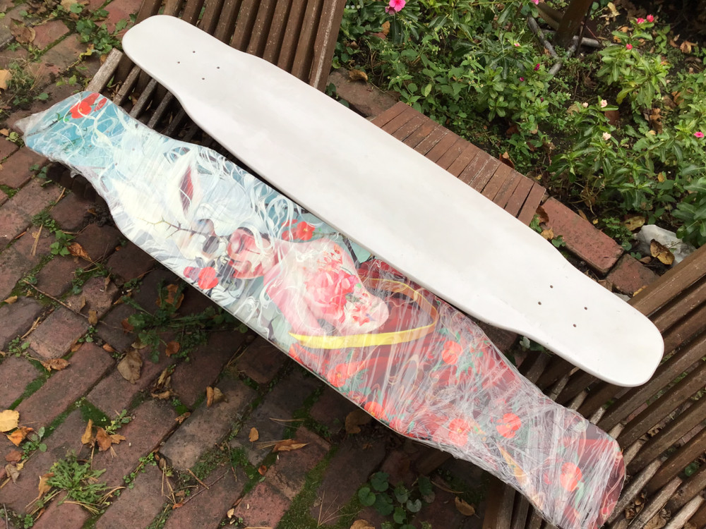 Vintage Longboard (2) NOS 45" 47" Graphics Unused