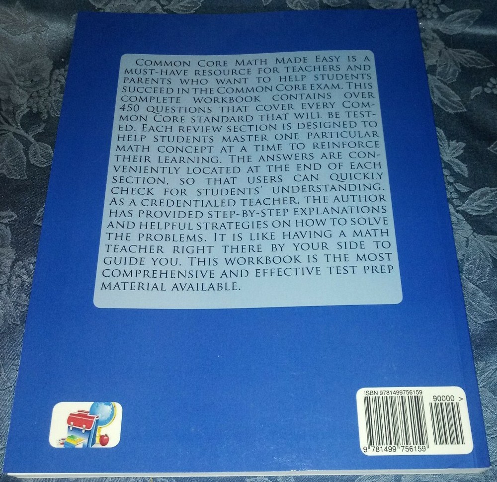 Common Core Math Made Easy, Grade 5