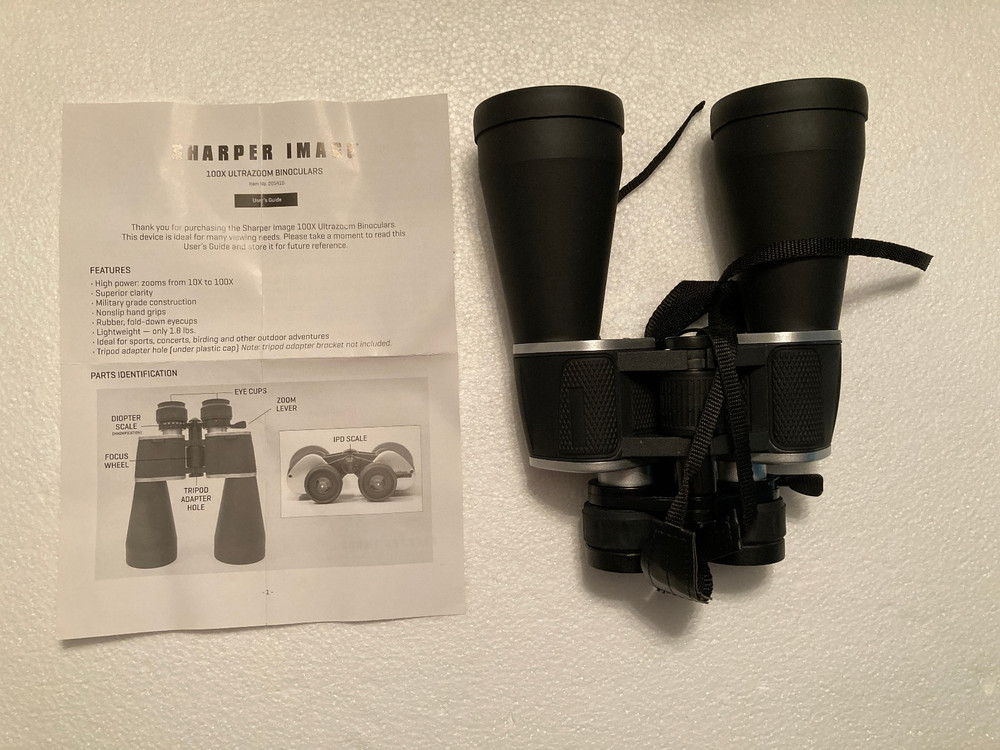 Sharper Image 100x Ultrazoom Binoculars