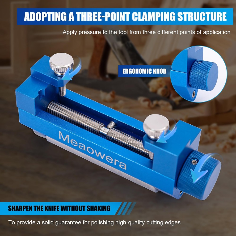 Chisel Sharpening Kit with Sharpening Stones – Wood Chisel Sharpener Honing G...