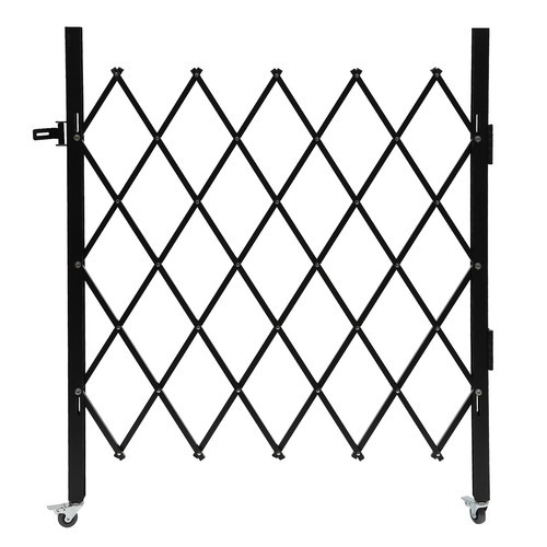 Folding Security Gate Folding Door Single Gate Rolling Barricade Gate 1.3m*93cm
