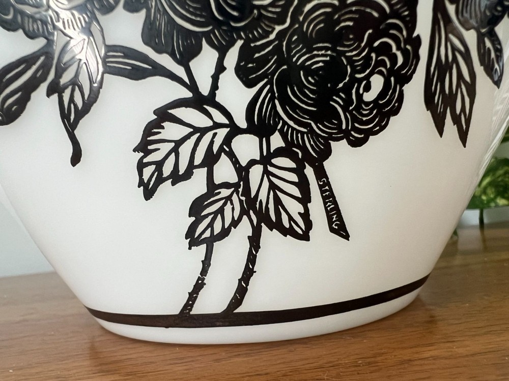Vintage National Silver Deposit Ware Co. Vase