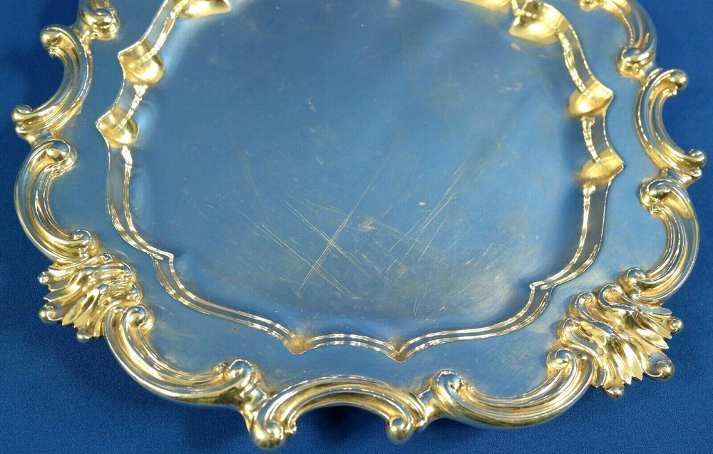 Reed and Barton Victorian Silverplate 15" Tray