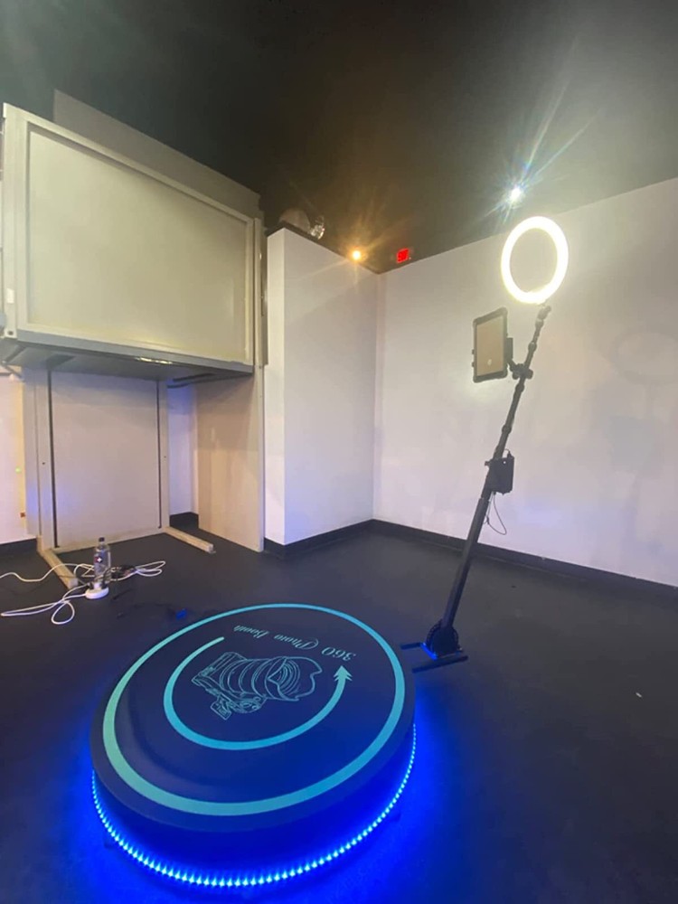 360 Photo Booth Video Booth Platform Automatic Spinner Motorized Wedding PartyUS