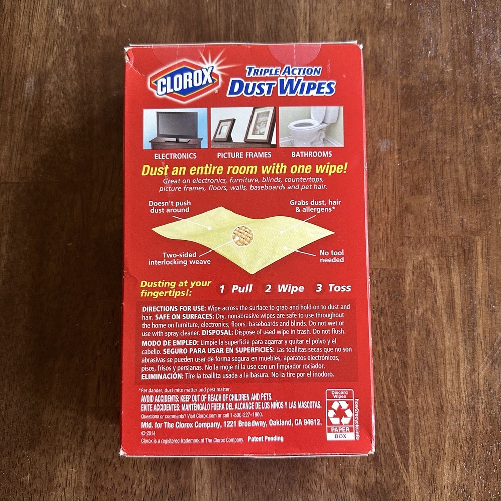 17 Piece Triple Action Dust Wipes Discontinued HTF