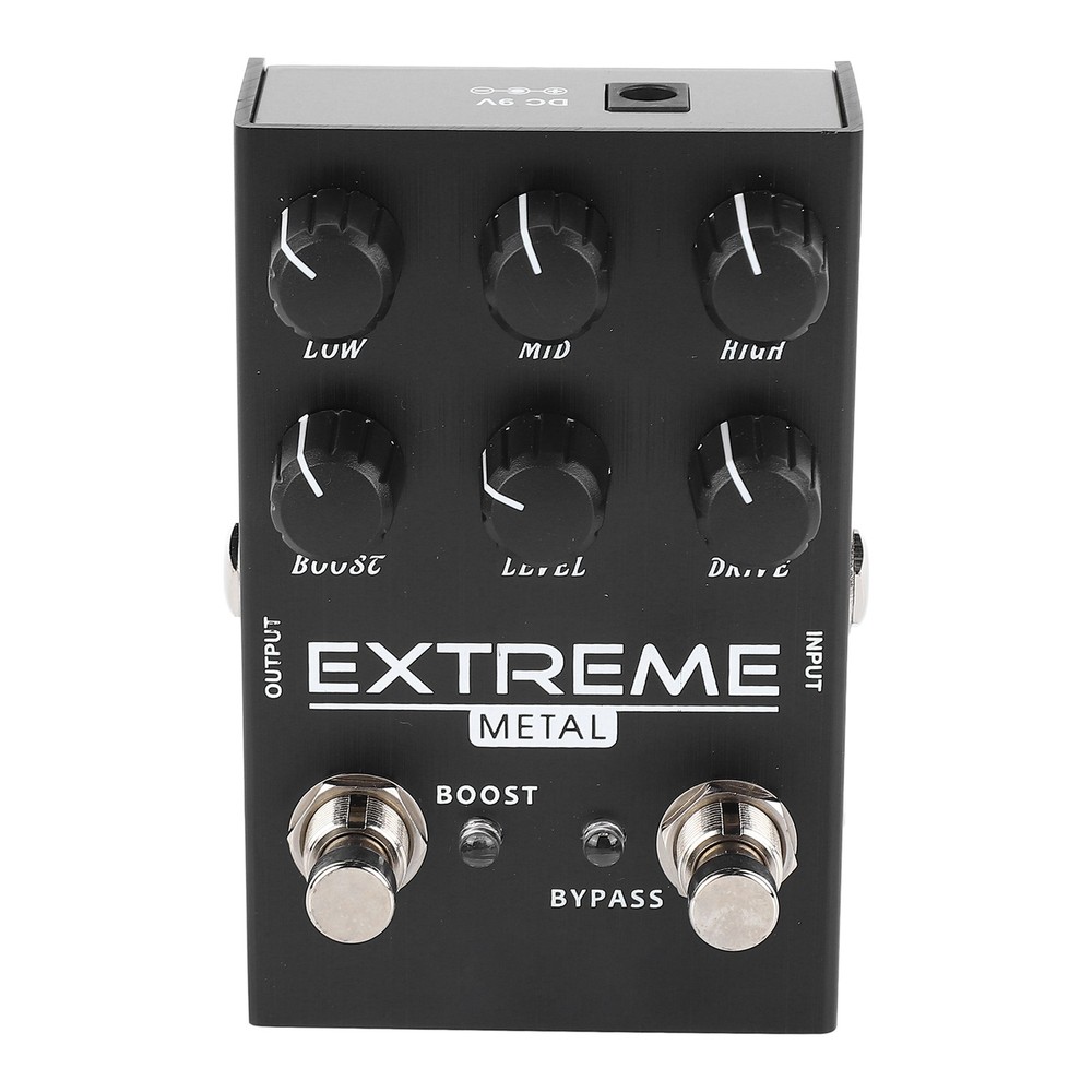 Guitar Distortion Effect Synthesizer Pedal Multiple Modes Adjustable Electric