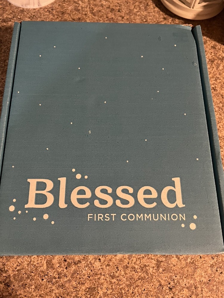 Blessed First communion book lesson box set