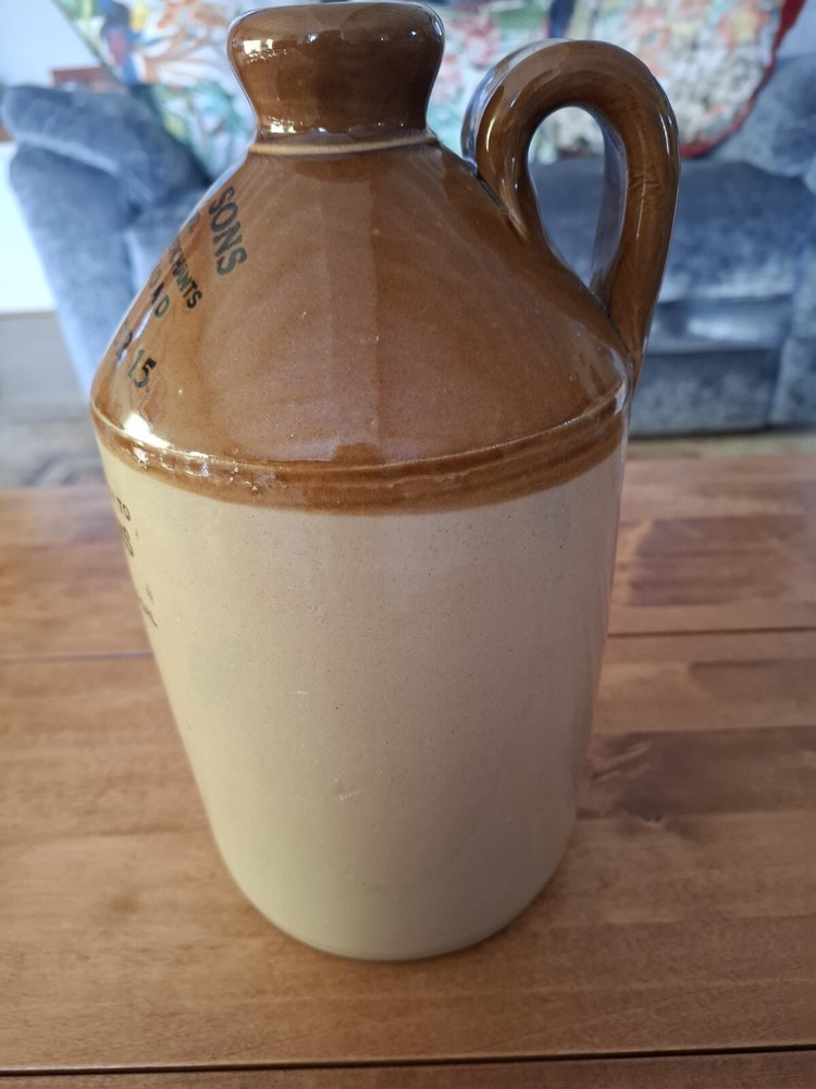 Beer Stonewear Vintage Flagon